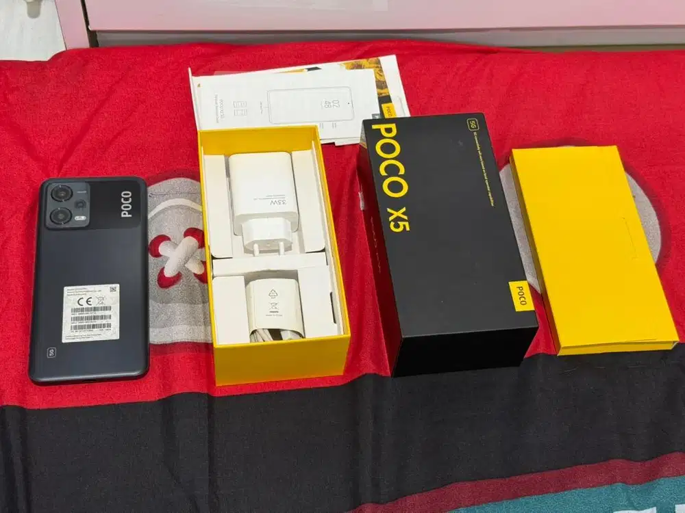 Poco x5 5G 8/256gb mulus fullset