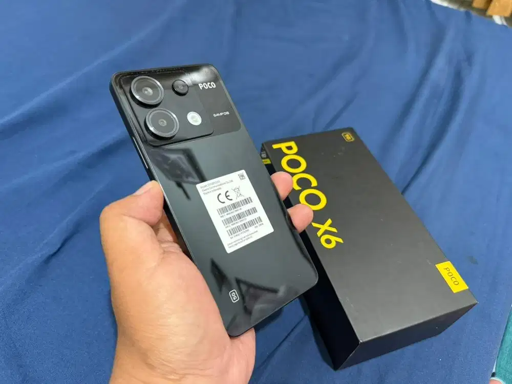Poco x6 5ag 12/256gb mulus fullset