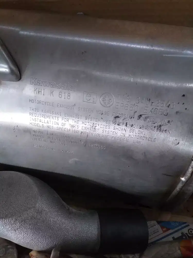 Knalpot kawasaki ear