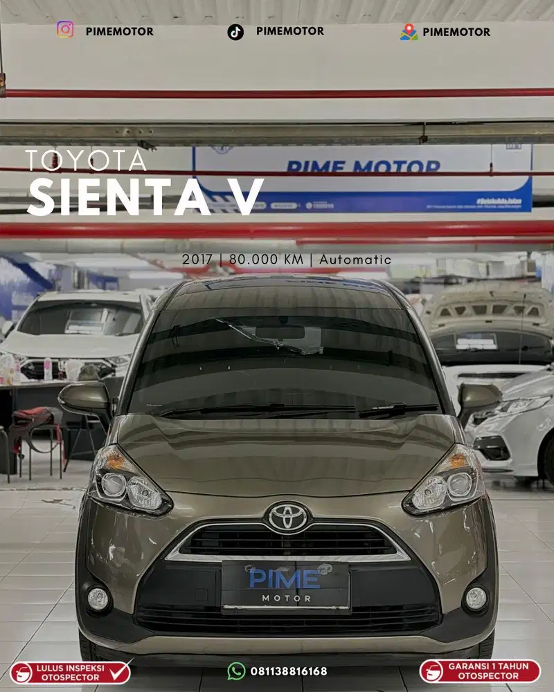 Toyota Sienta V at 2017