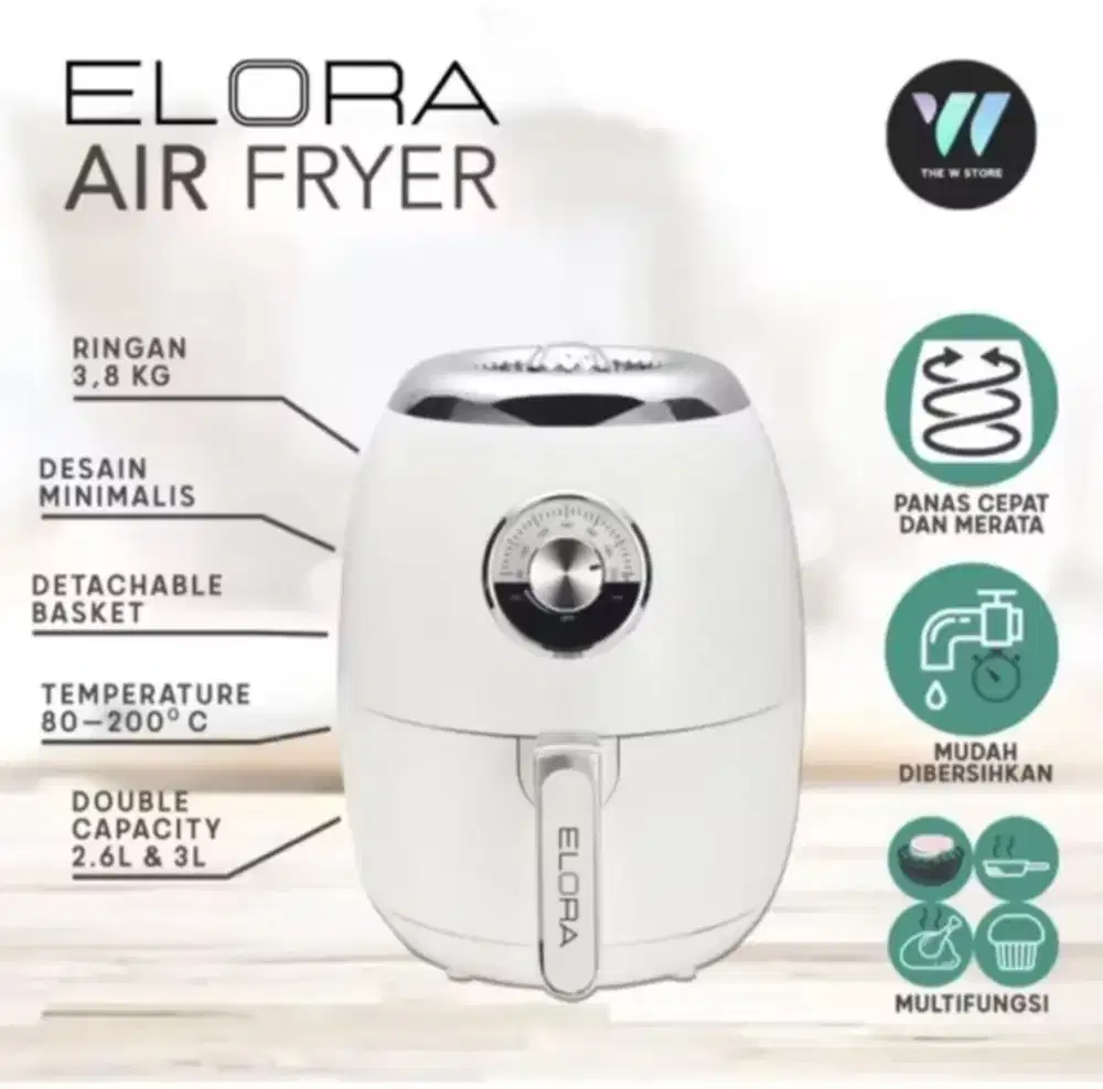 Air fryer ELORA - BARU