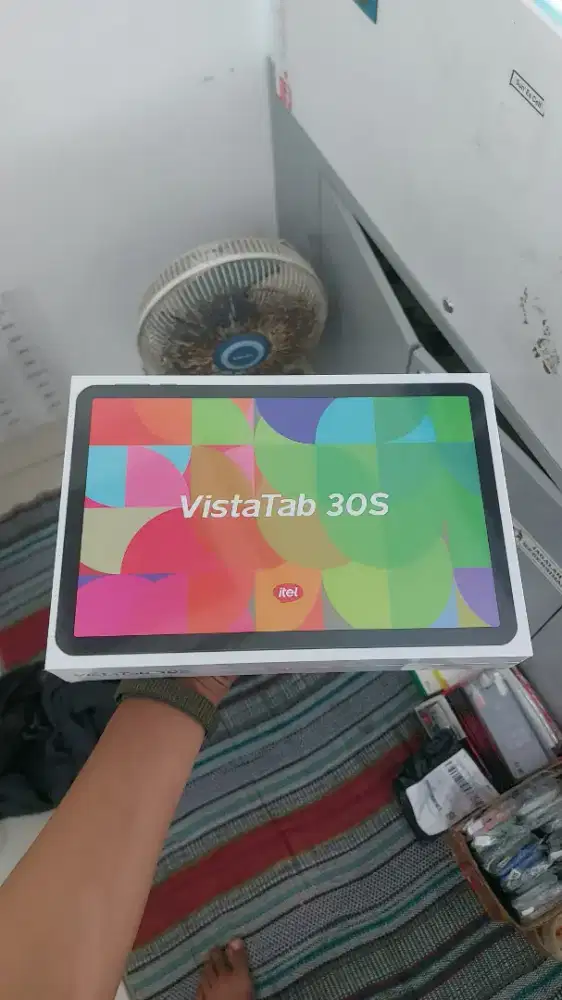 Tablet itel Vista tab 30S 4/128 SIM card sinyal LTE flipcase keyboard