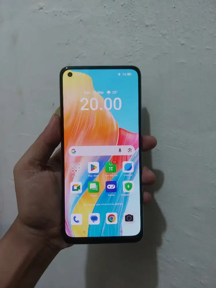 oppo A78 ram 8+4/256gb orian normal mulus jual hp aja lok ciledug
