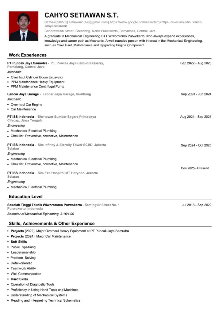 Mechanical Engginering, teknisi, Engginering, mechanic