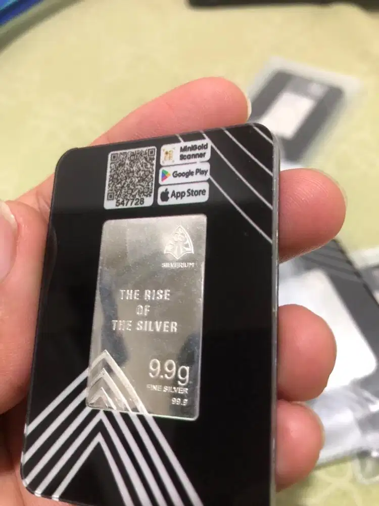 Perak silver 9,9 gr silverium