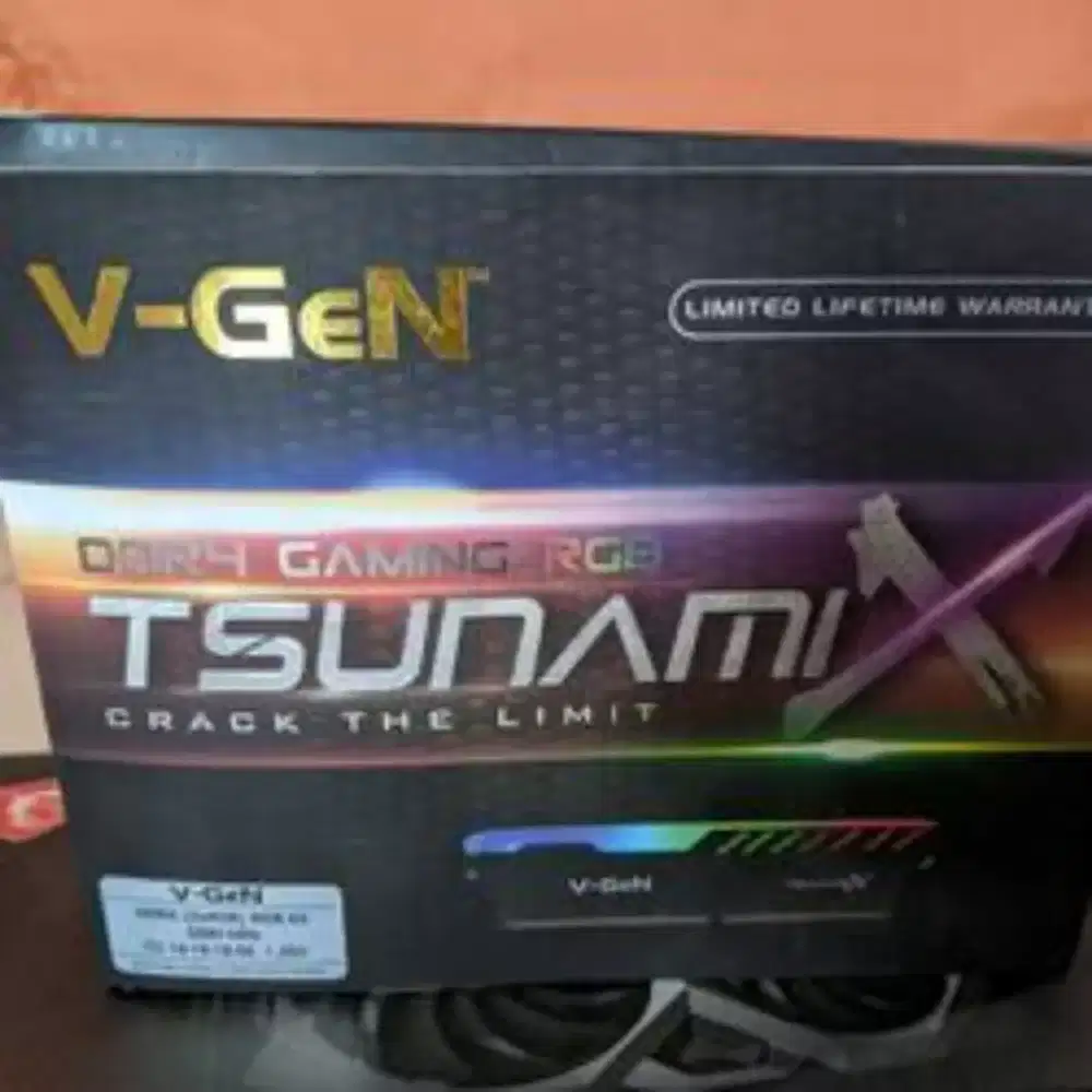 ram ddr4 vgen tsunami x rgb 32gb dual