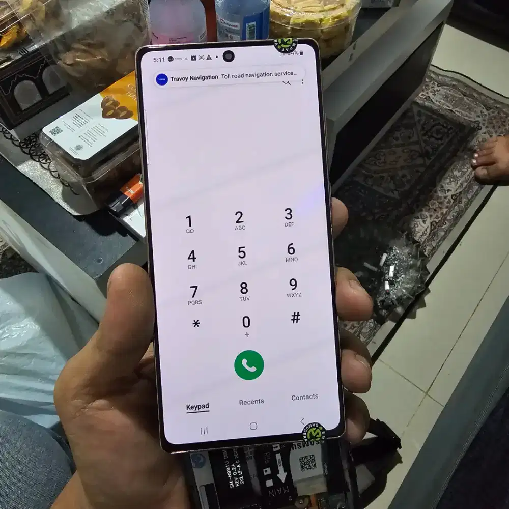 LCD SAMSUNG GALAXY NOTE 20 ORIGINAL FULLSET FRAME NO MINUS