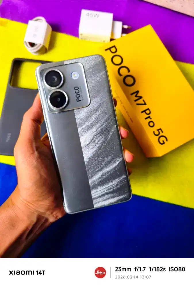 POCO M7 pro 5G 8+8/256 | lengkap | Harga net