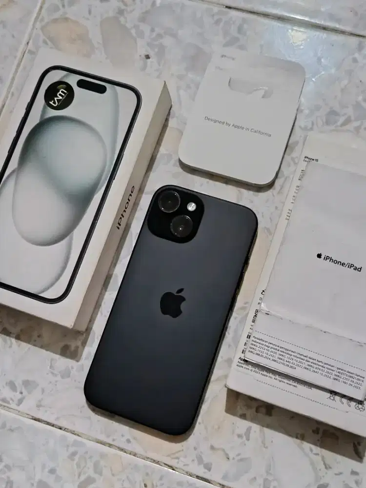 Iphone 15 128Gb Ibox lengkap