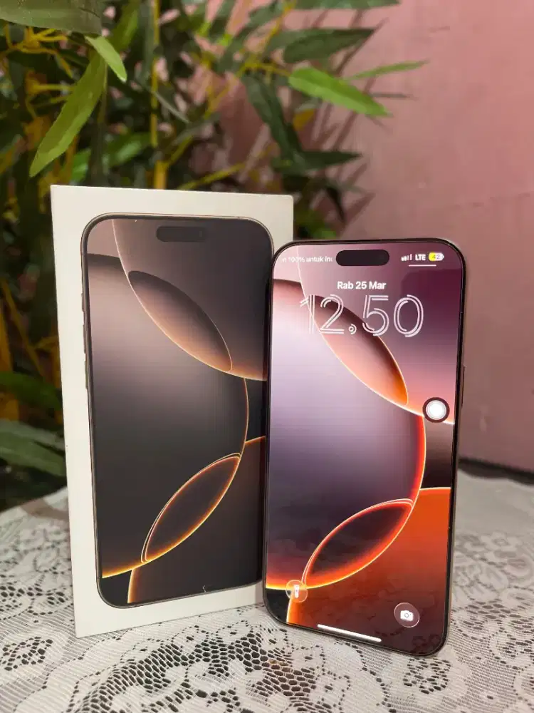 Iphone 16 promax 256gb Ibox garansi On