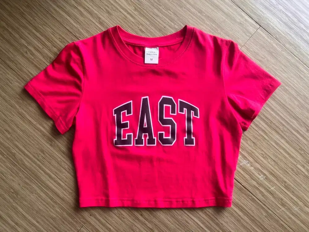 The Monseur Kaos Crop Top Wanita Size M Fuschia