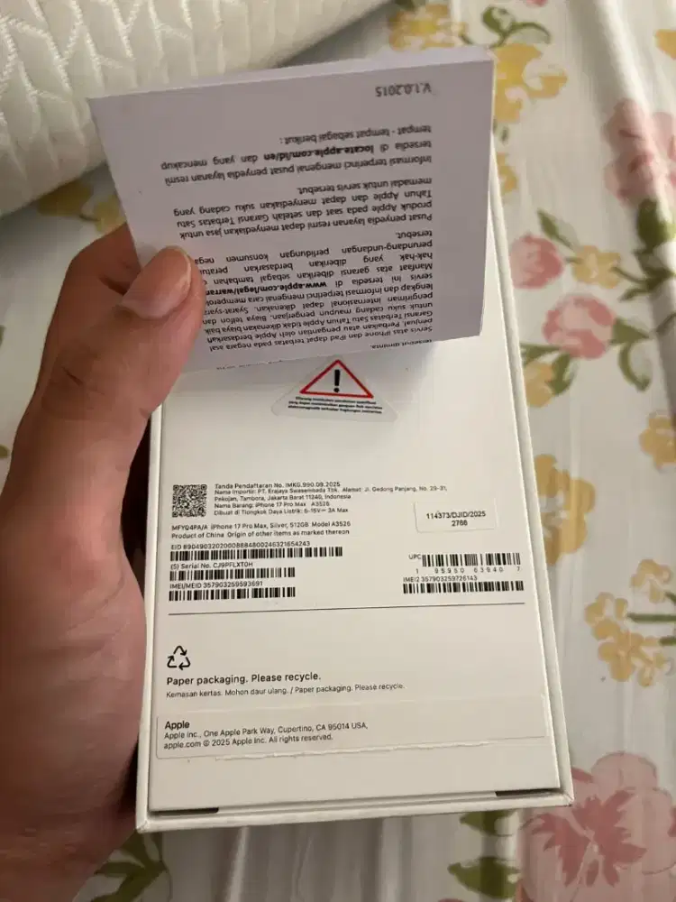 IPHONE 17 PRO MAX 512GB IBOX