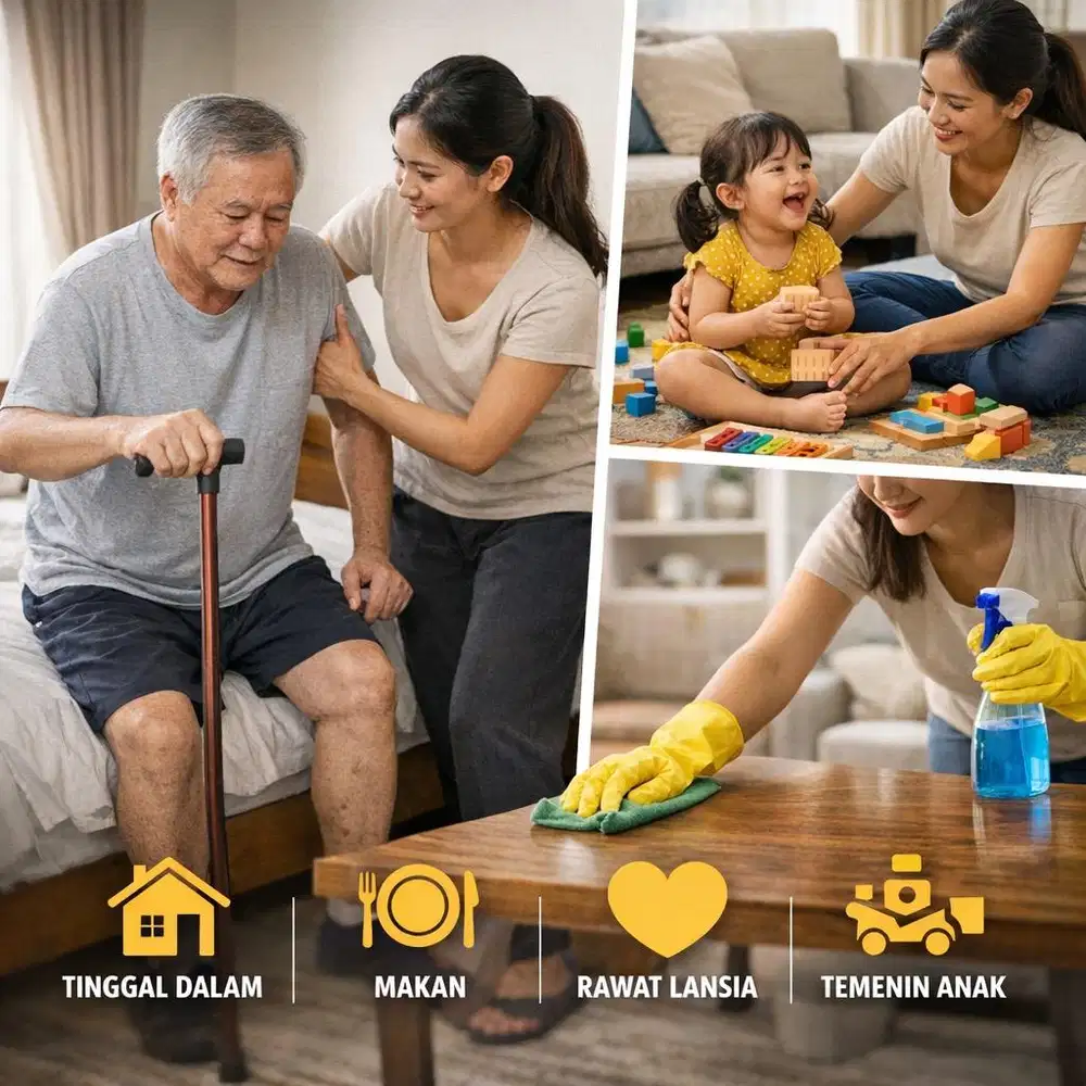 ART Menginap ada Lansia dan Anak