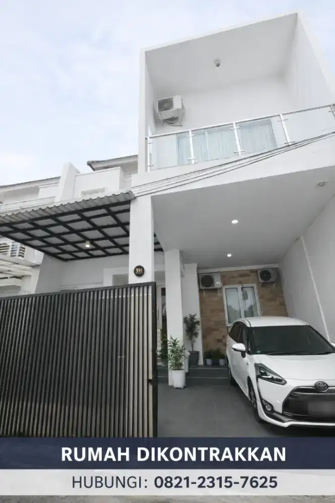 DIKONTRAKKAN - RUMAH MODERN MINIMALIS, SIAP HUNI!