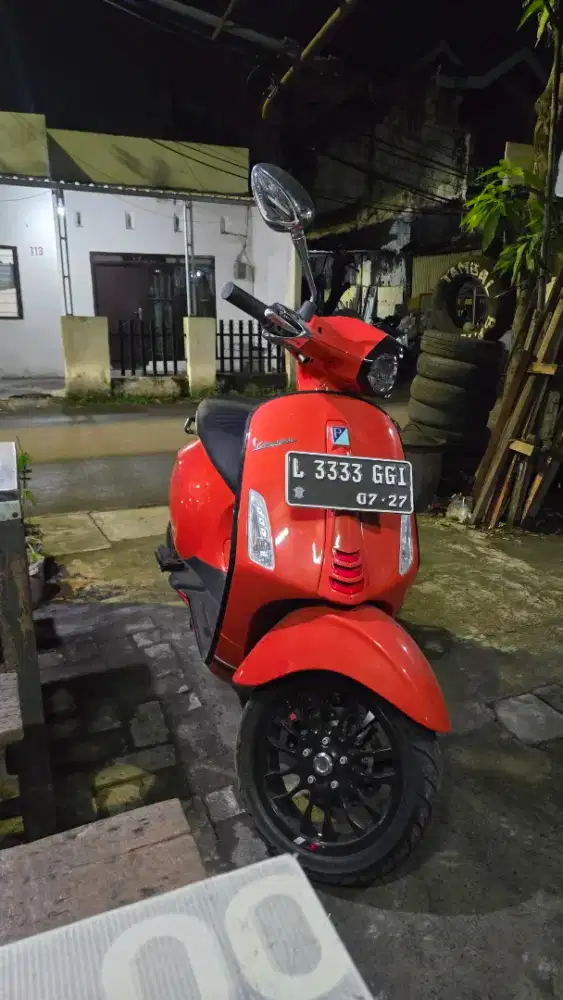 Vespa sprin bekas terasa baru
