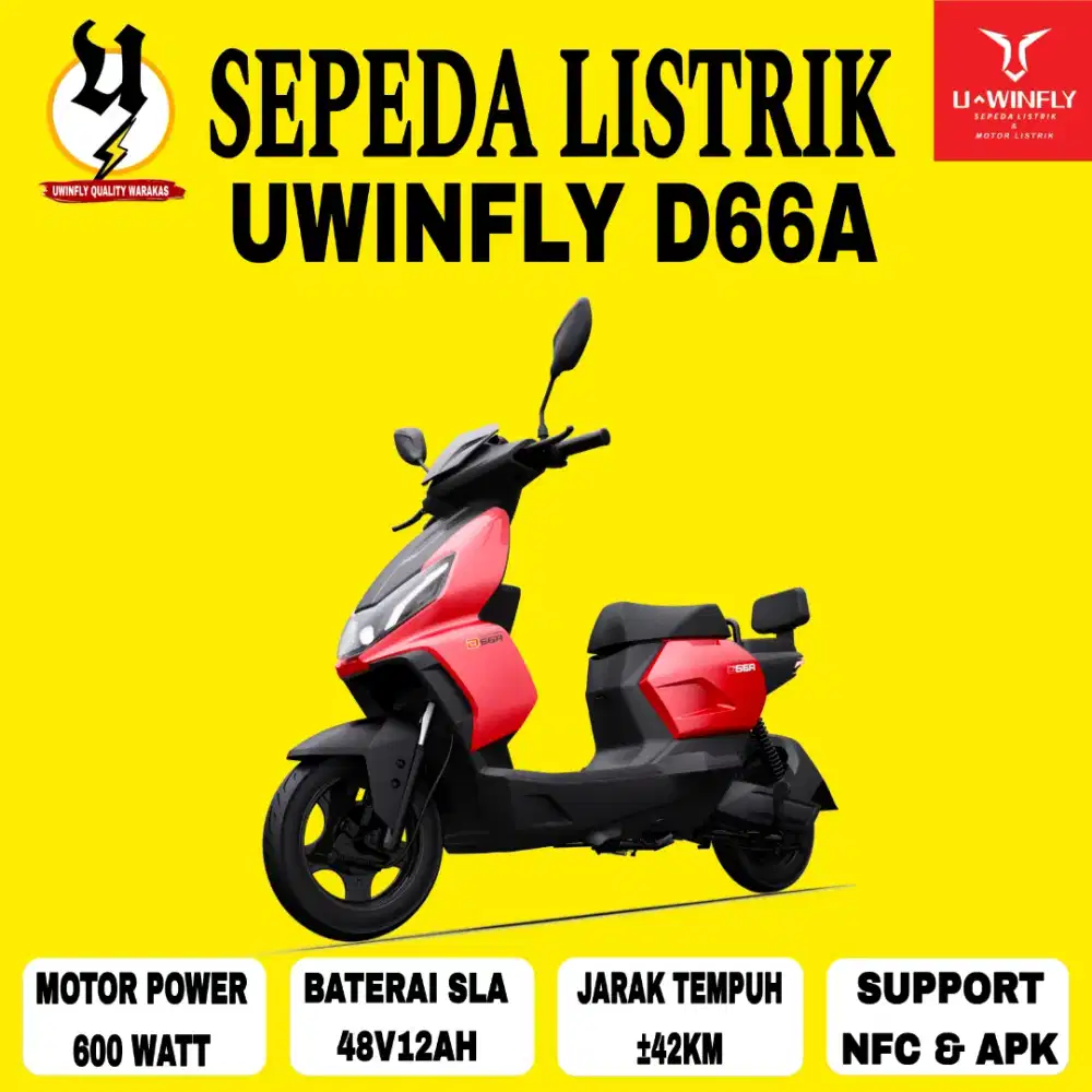 Sepeda Listrik Uwinfly D66a 600watt