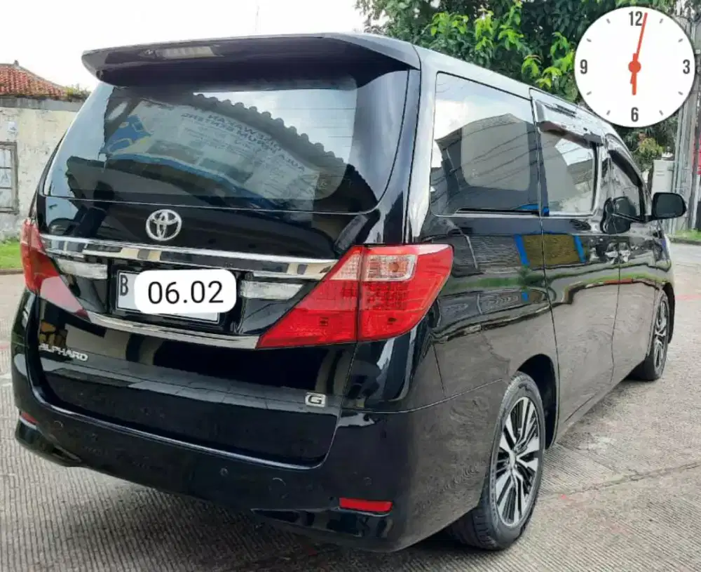 DIJUAL Cepat , Siapa Cepat dia Dapat. Alphard G ATPM Hitam Thn 2012.