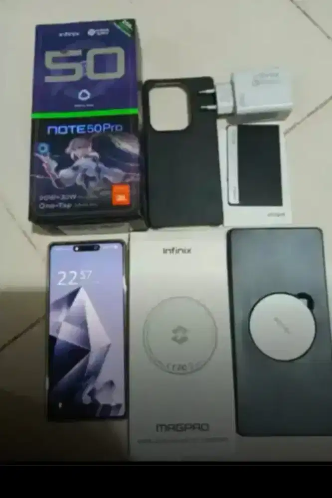 Infinix Nite 50 pro 8/258 mulus jual cepat