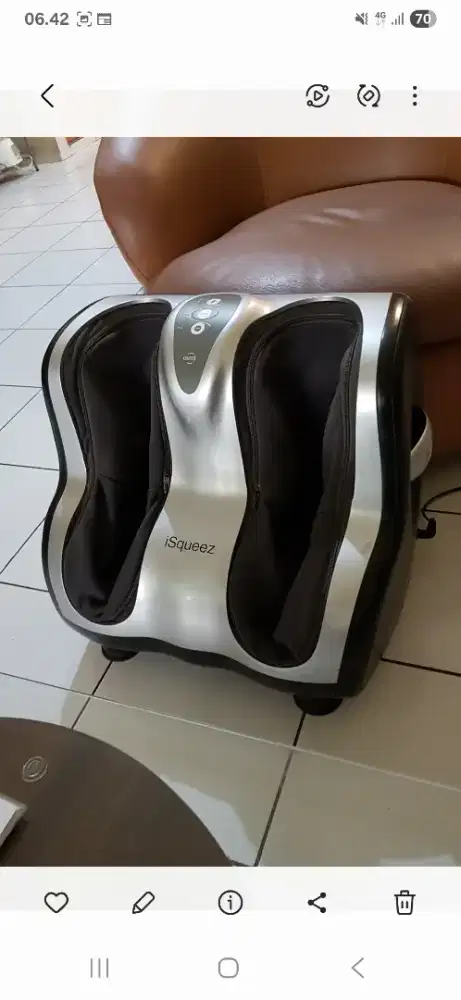 Dijual alat pijat kaki merk osim