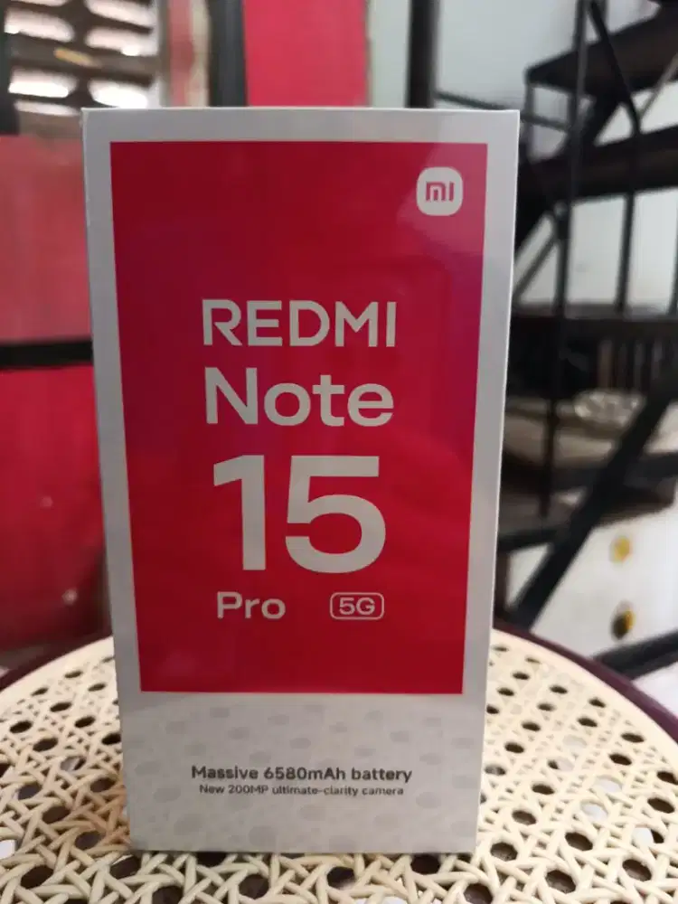 Redmi note 15 pro 5G ram 8/256 gb segel box new