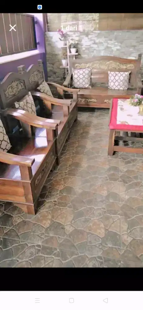 Set kursi tamu minimalis