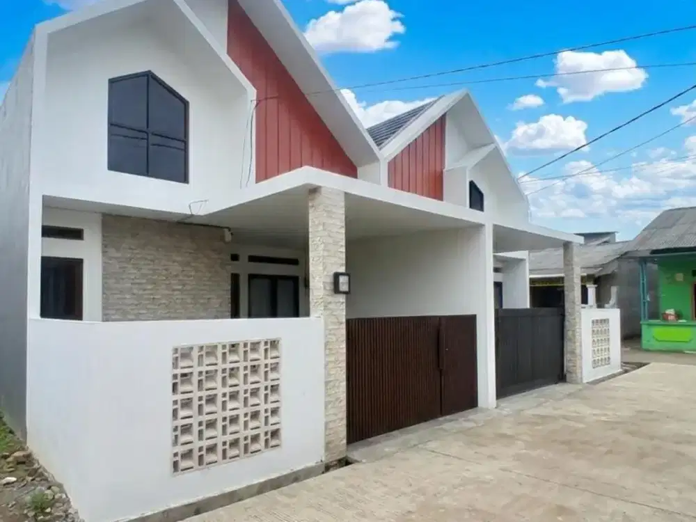 rumah cluster bangunan indent 3 bulan, 5 menit ke pintu tol jatiwarna
