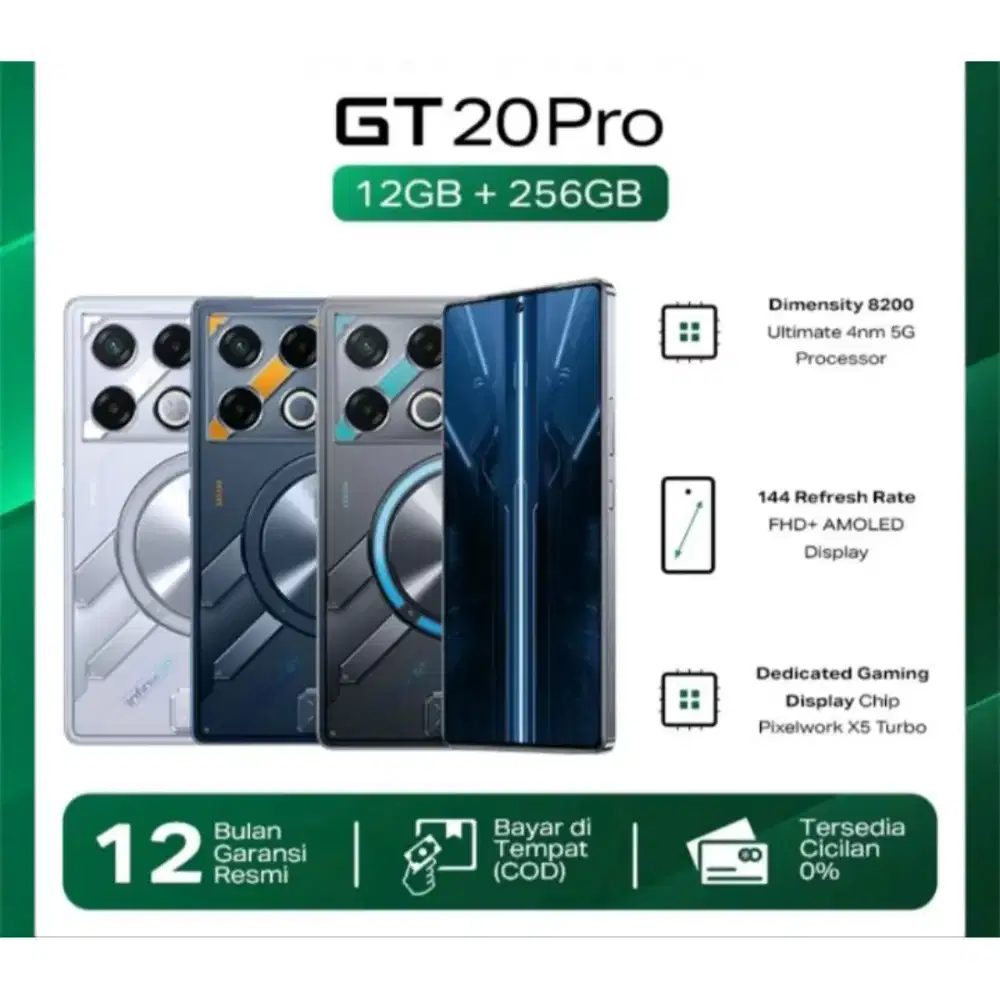 Infinix gt 20 pro 12/256