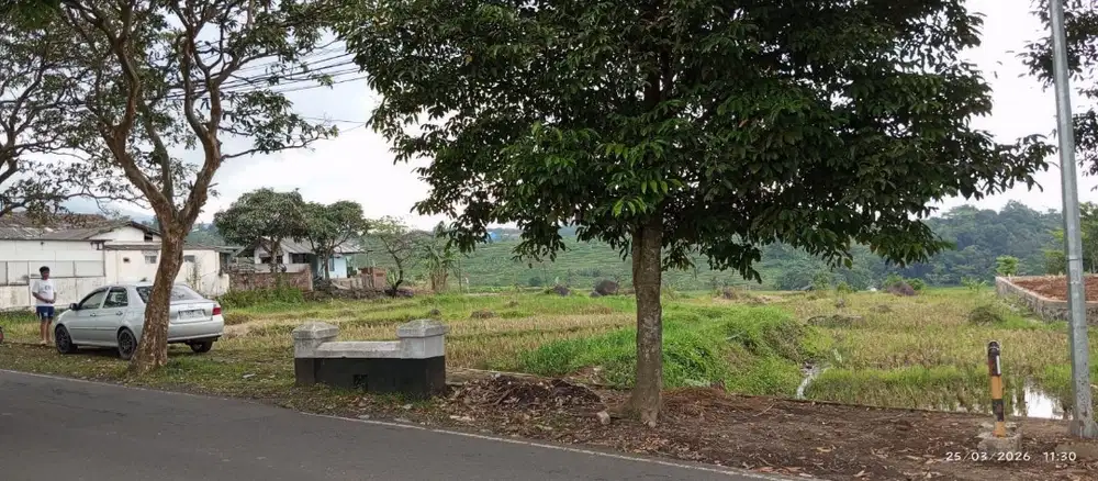 Investasi Emas! Sawah SHM View Gunung, Selangkah ke Hotel Santika