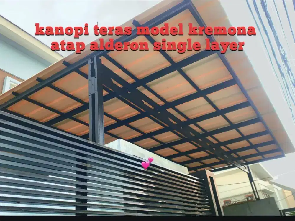 Pasang atap alderon dingin dan kuat