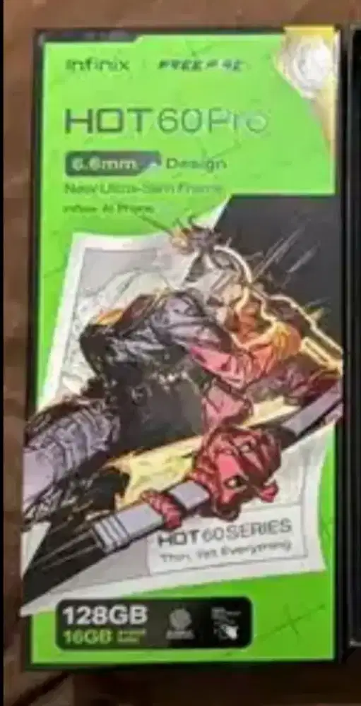 Infinix Hot 60 Pro ram 8/128 Silver.