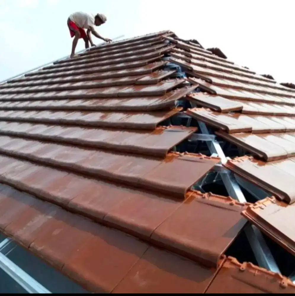 Rangka atap rumah baja ringan