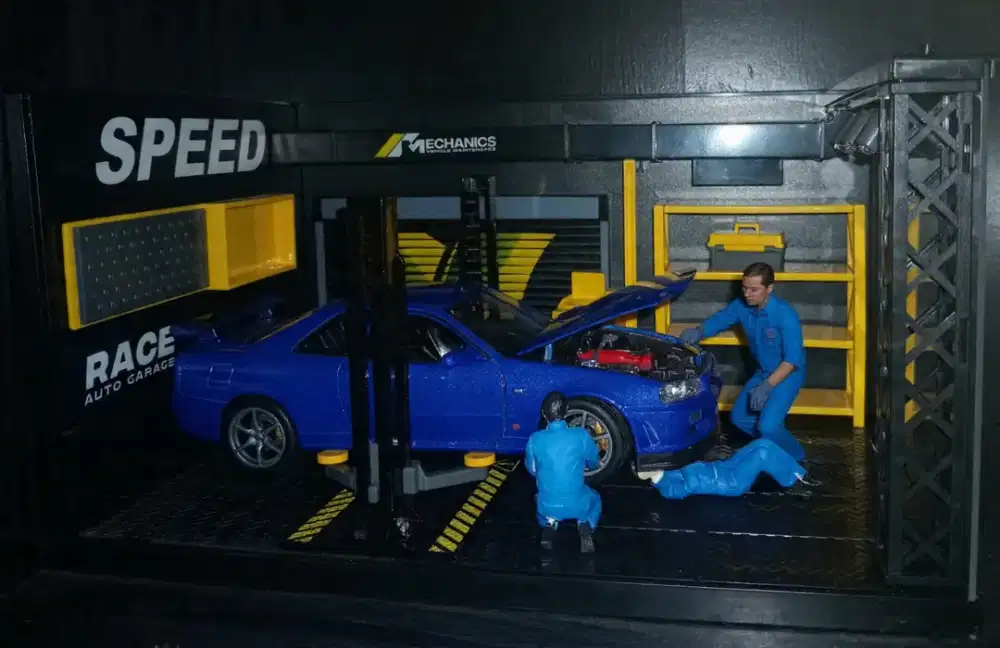 Diorama & Diecast Skyline GTR R34