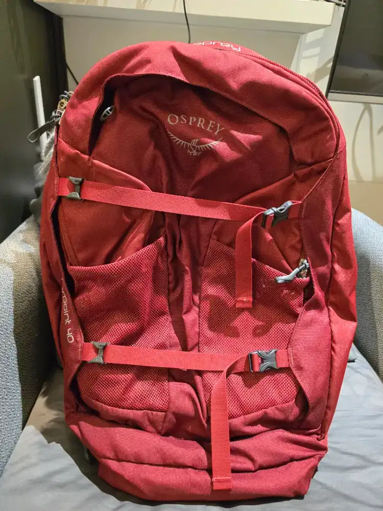Tas Hiking Osprey Farpoint 40 Original Carrier Punggung