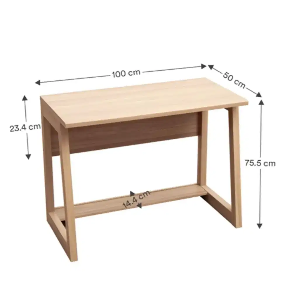 Meja komputer minimalis