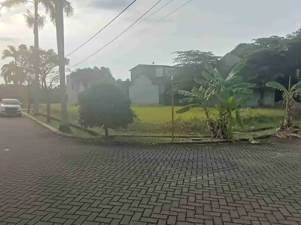 kavling Murah  Hook 2 sisi posisi boulevard dalam cluster citra indah