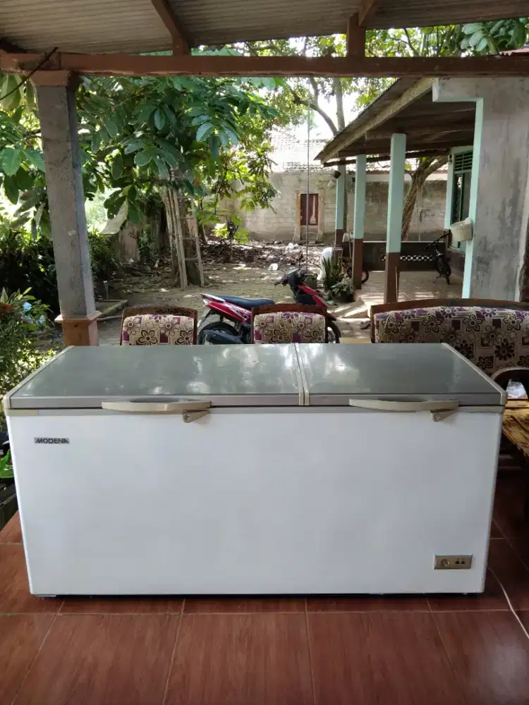 Freezer Box Besar 2 pintu