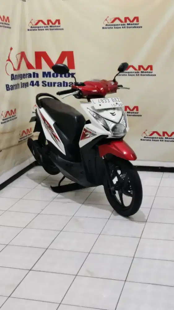 Siap pakai Honda Beat fi Esp Tahun 2015 warna merah putih