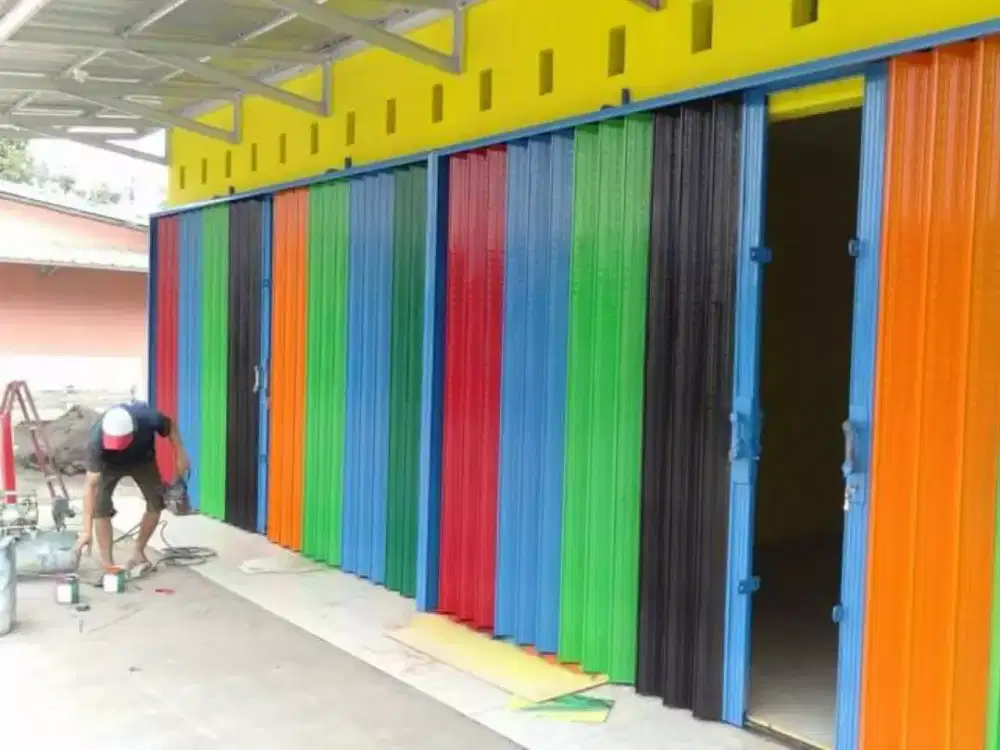 Tukang rolling door folding gate murah