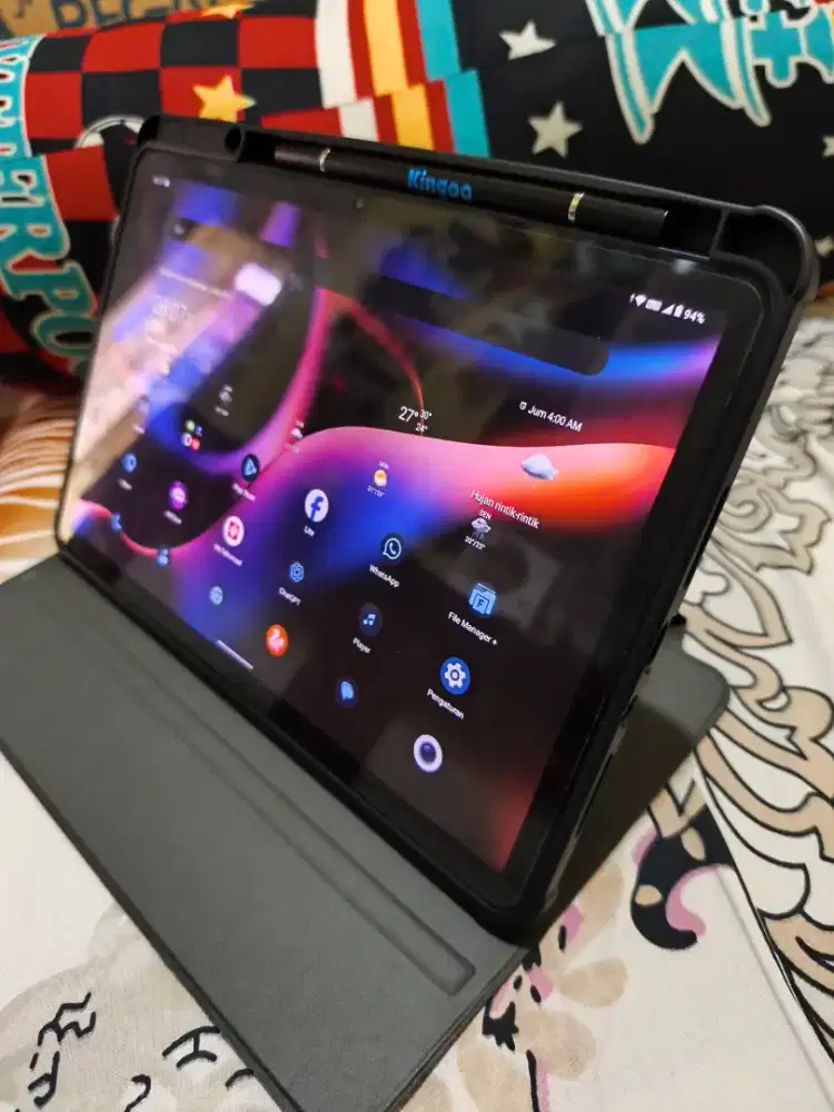 Tecno Megapad 11 8/256 Mulus Fulset Garansi panjang