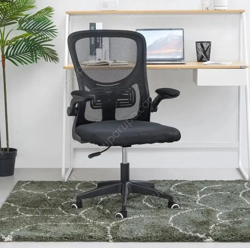 Informa Zidan Kursi Kantor Sandaran Rendah - Hitam