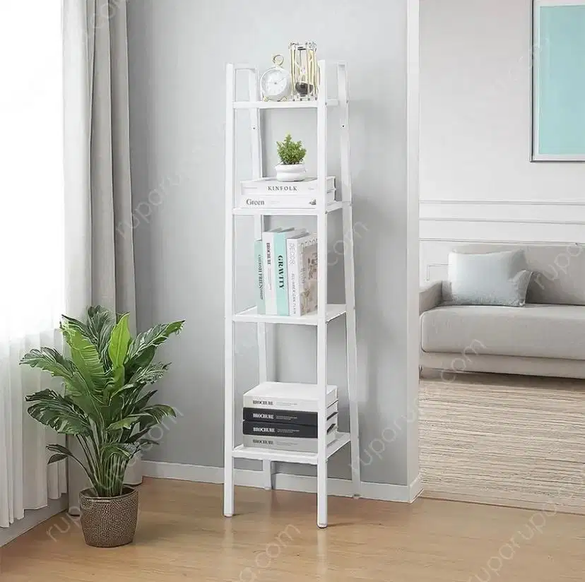 Livie Rak Besi 4 Tingkat - Putih