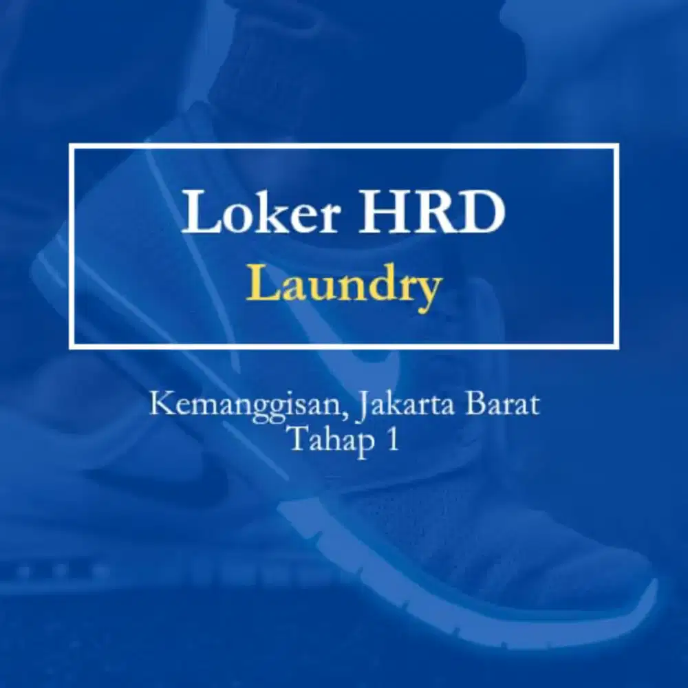 Lowongan HRD Laundry