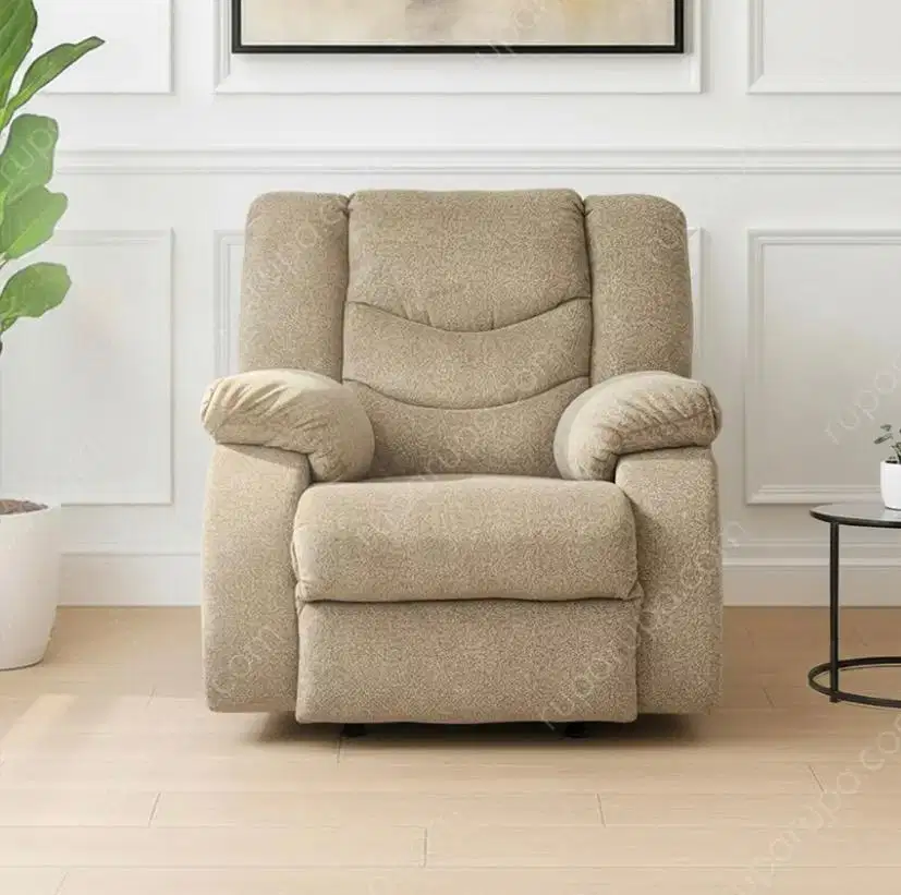 Ashley Tulen-9 Sofa Recliner Fabric 1 Seater - Cokelat