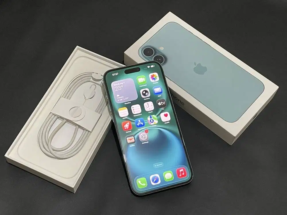 iPhone 16 Plus 512gb Teal Garansi iBox PA/A Aktif Fullset Original