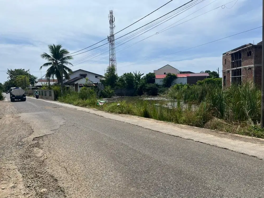 Tnah Luas 1084.M.jln utama GP ajuen jempet bisa di lalui 2 mobil