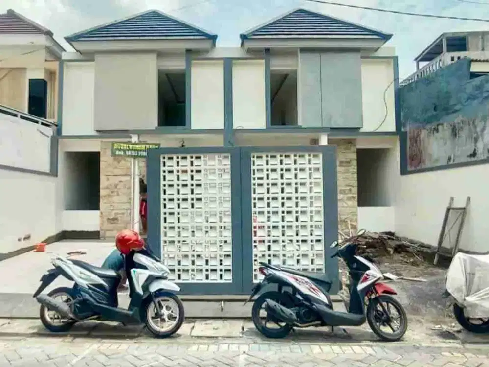 dijual rumah baru siap huni minimalis dengan harga terjangkau di medokan ayu Utara  Surabaya
