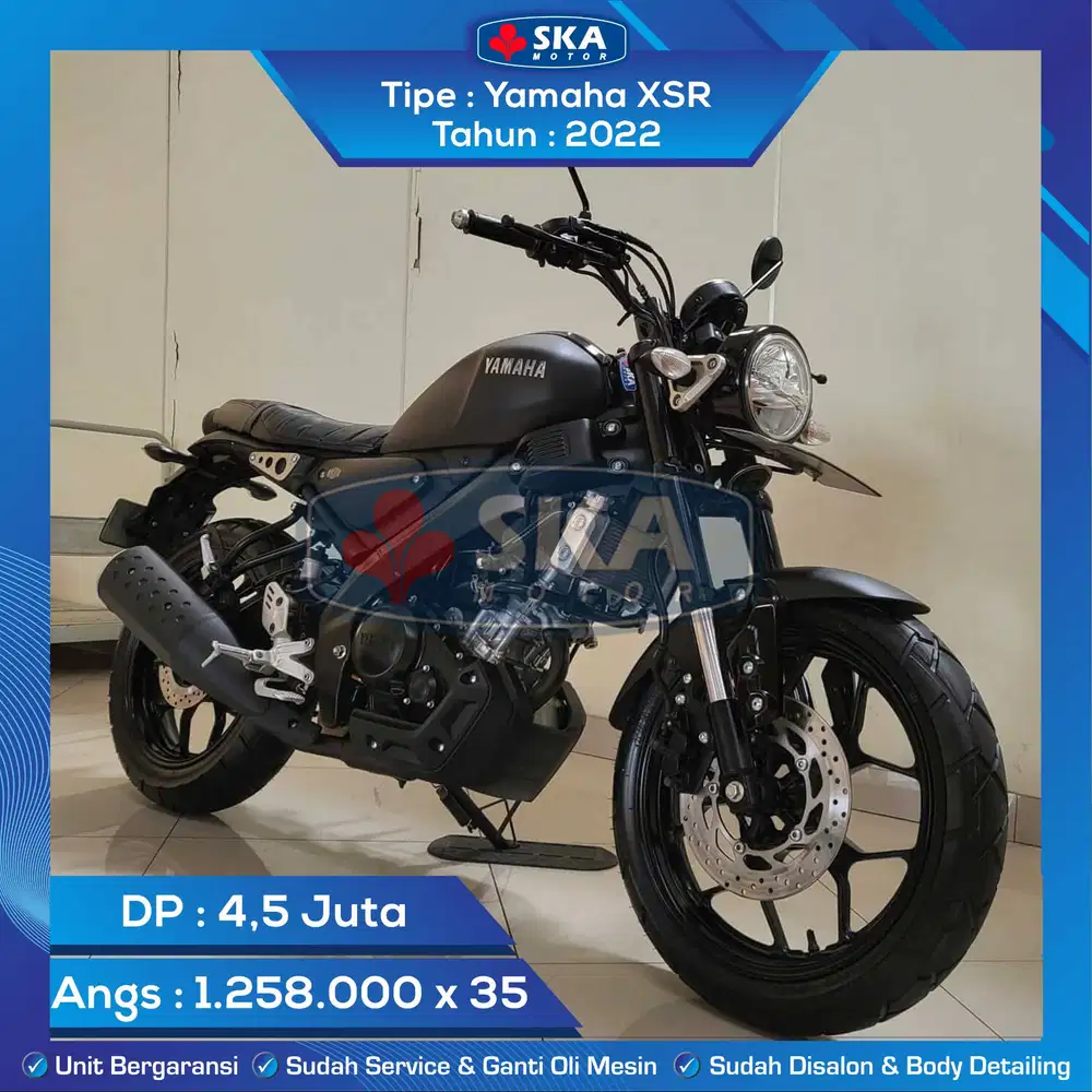Yamaha XSR Tahun 2022