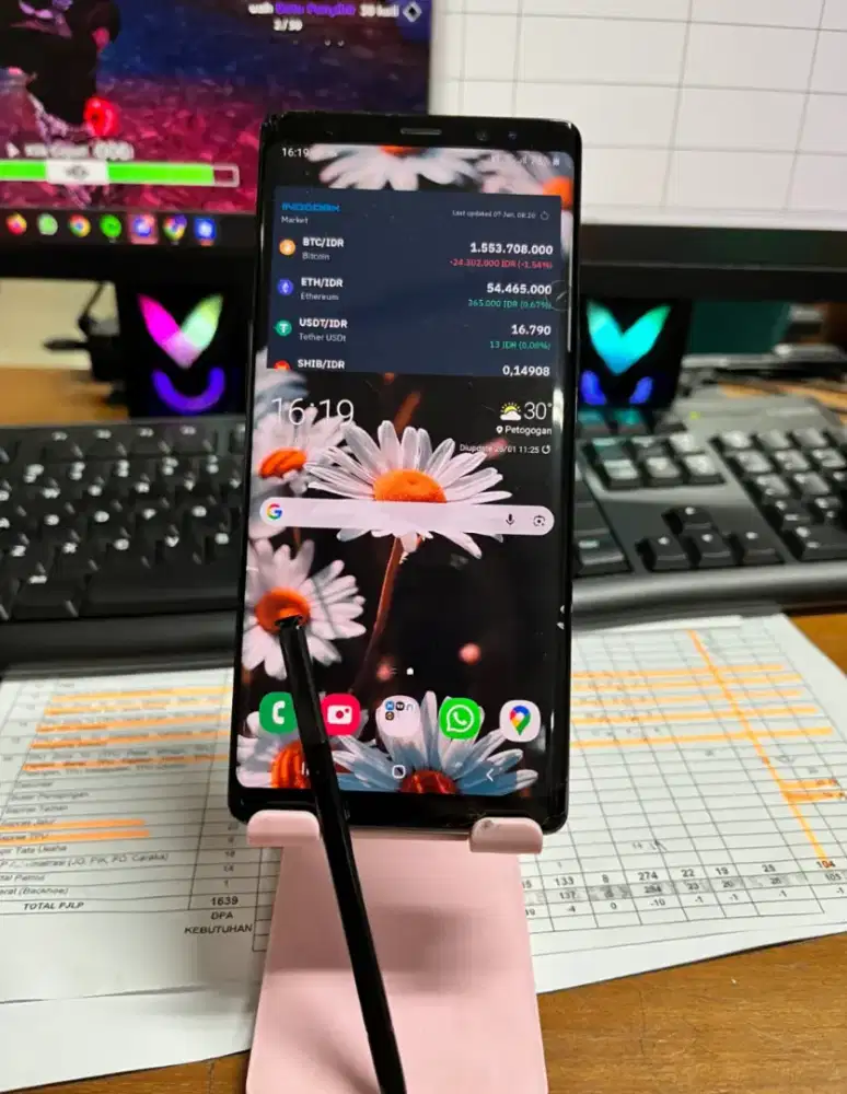 Samsung note 8 batangan