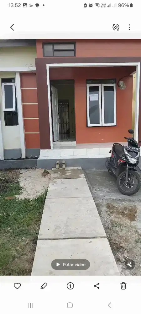 Disewakan sebuah rumah