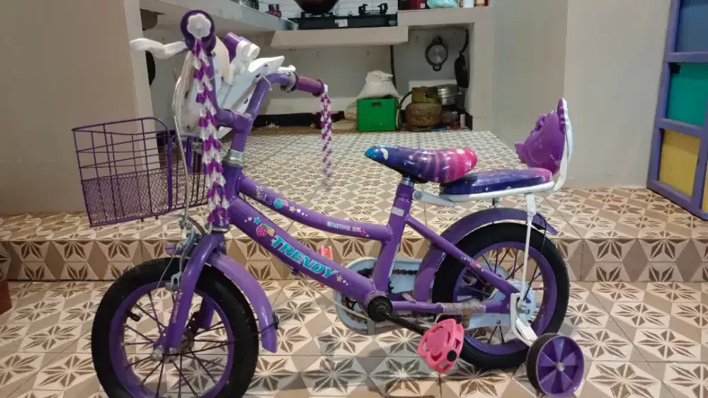 Dijual sepeda merk trendy